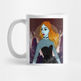 Space Princess Mug